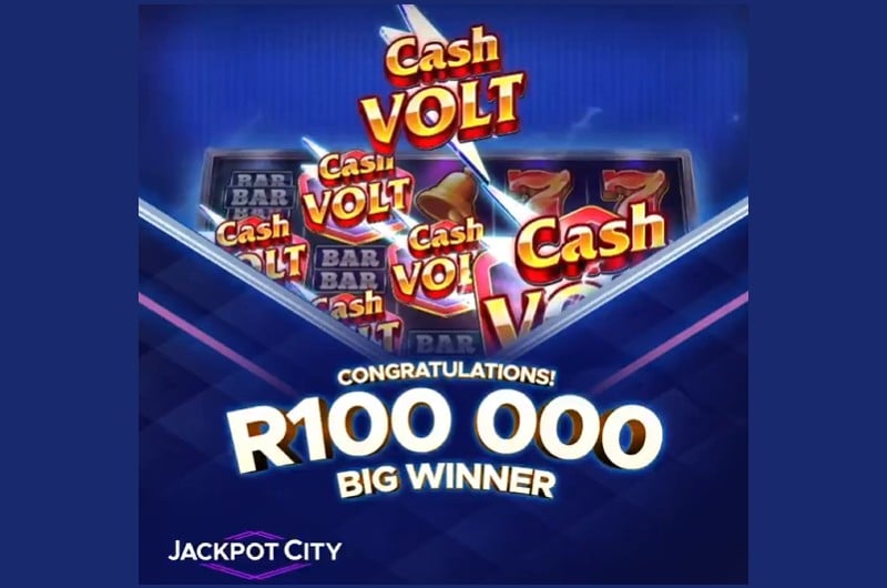 R100K Cash Volt Victory at Jackpot City